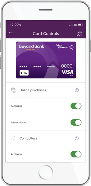 Card controls 1